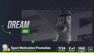 Videohive Sport Motivaton intro Broadcast-packages template preview
