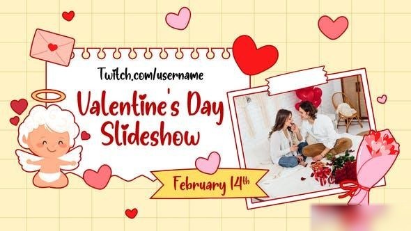 Videohive Valentines Day Slideshow 50123955 Openers template preview