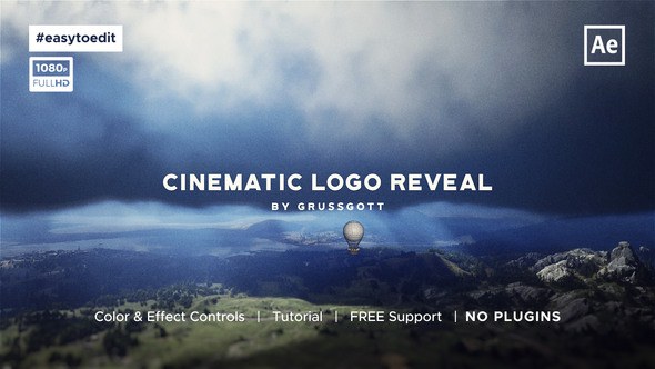 Videohive Cinematic Logo Reveal 30291642 Logo Stings template preview