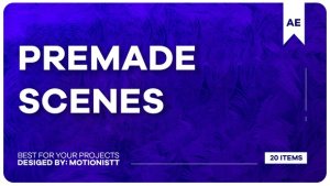 Videohive Premade Scenes Product Promo template preview