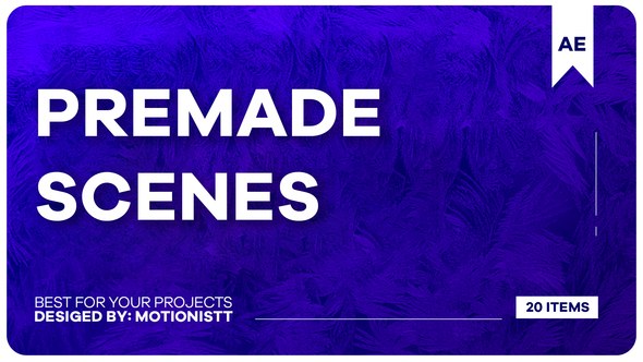 Videohive Premade Scenes Product Promo template preview