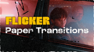 Videohive Flicker Paper Transitions Elements template preview