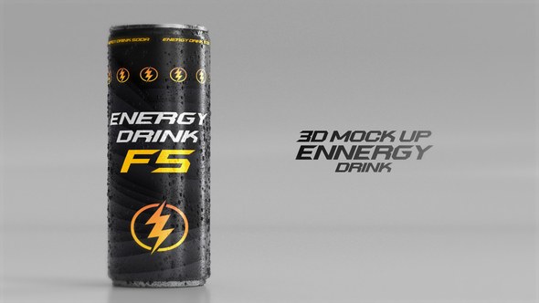 Videohive Energy Drink Animated Condense Product Promo template preview