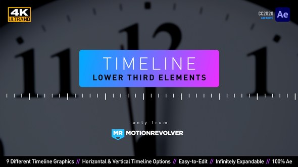 Videohive Timeline Lower Third Elements Elements template preview