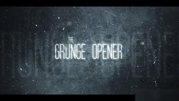 Videohive Grunge Opener 49785675 Openers template preview