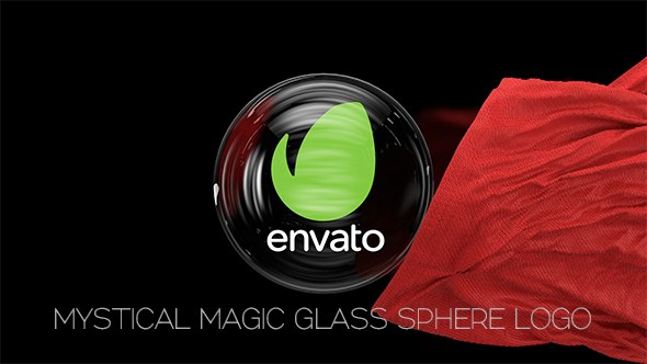 Videohive Mystical Magic Glass Sphere Logo Logo Stings template preview