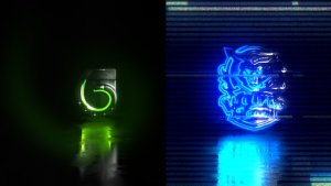 Videohive Color Glitch Logo Reveal Logo Stings template preview