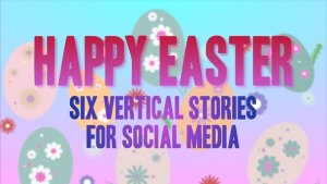 Videohive Happy Easter Day Social Media Stories Easter template preview