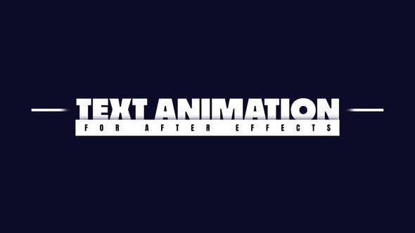 Videohive Text Animation 54939638 Titles template preview