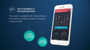 Phone Presentation Pack Video Displays template preview