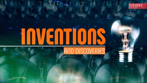 Videohive Idea. Inventions and discoveries Openers template preview