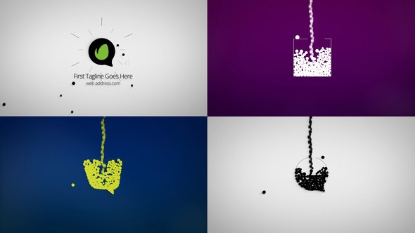 Videohive Dynamic Minimal Logo Reveals Set Logo Stings template preview