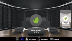 Videohive Education Intro Logo Stings template preview