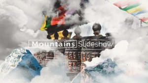 Videohive Mountains Slideshow Video Displays template preview