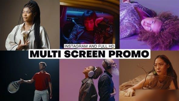 Videohive Multi Screen Promo 50502367 Openers template preview