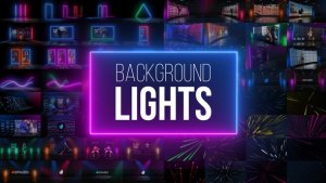 Videohive Background Lights Video Displays template preview