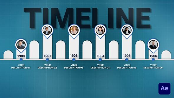 Videohive Infographic Timelines Video Displays template preview