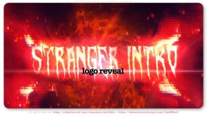 Videohive Stranger Intro Logo Logo Stings template preview