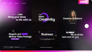 Videohive Business Titles Titles template preview