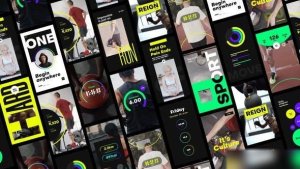 Videohive Sport Promo Stories Pack Openers template preview