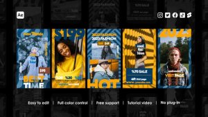 Videohive Shopping Instagram Stories 43306834 Product Promo template preview