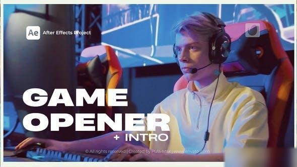 Videohive Gaming Opener | Gaming Channel Intro Openers template preview
