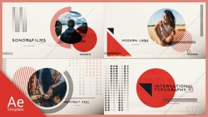 Videohive International Typography V.3 Openers template preview