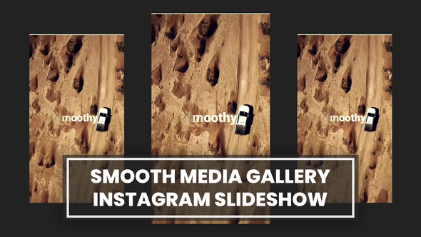 Videohive Smooth Media Gallery Slideshow Instagram Video Displays template preview