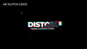 Videohive Fast Glitch Logo 23841698 Logo Stings template preview