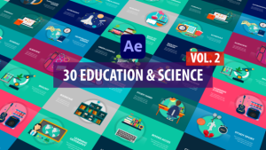Videohive Education and Science Vol.2 | After Effects Elements template preview
