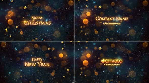 Videohive Christmas Titles 41338626 Titles template preview