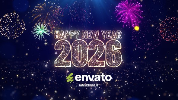 Happy New Year 2026 Openers template preview