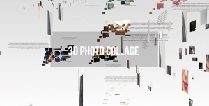 Videohive 3D Photo Gallery Video Displays template preview