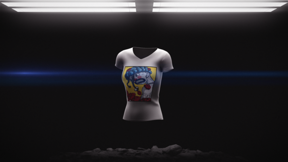 Videohive Ultimate Female T Shirt Mockup Product Promo template preview