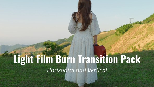 Videohive 20 Light Film Burn Transition Broadcast-packages template preview