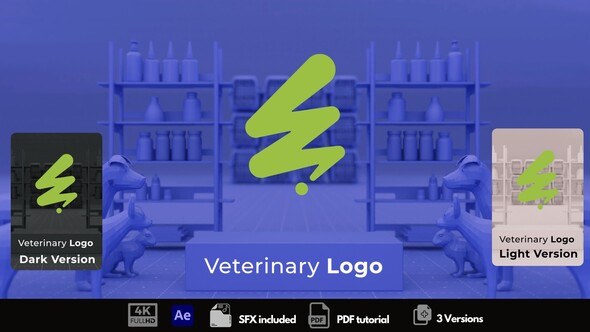 Videohive Veterinary Logo 54946931 Logo Stings template preview