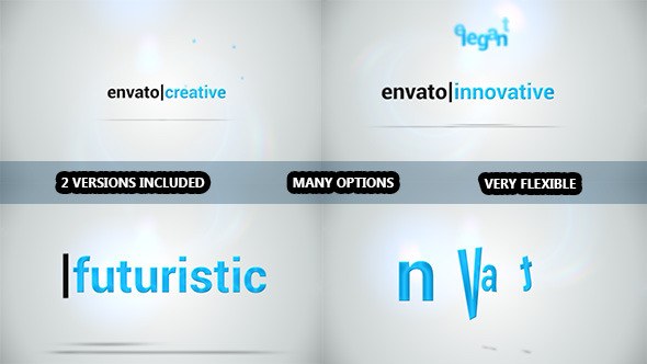 A Few Words Video Displays template preview