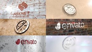 Videohive Photo Realistic Logo Mockup Pack 04 : Wall Pack Openers template preview