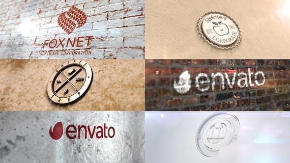 Videohive Photo Realistic Logo Mockup Pack 04 : Wall Pack Openers template preview