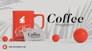 Videohive Coffee Logo 58987535 Product Promo template preview