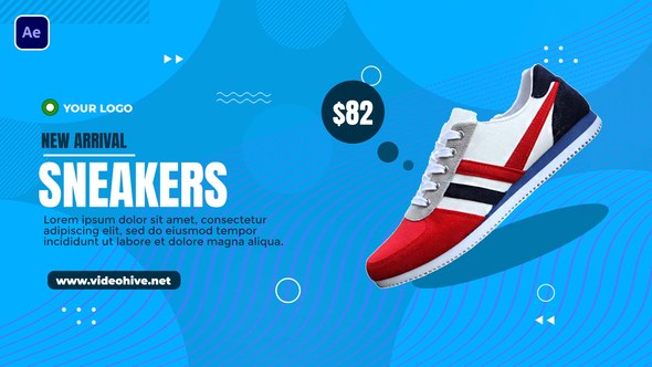 Videohive Sneakers Promo 45046822 Product Promo template preview
