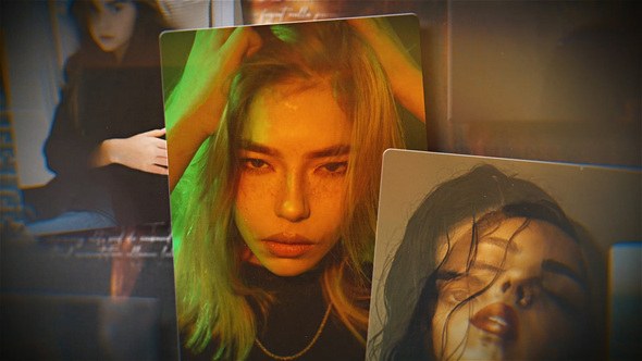 Slideshow | Photo Slideshow MOGRT Premiere Pro template preview