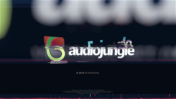 Videohive The Ultimate Glitch Logo Intro V3 | Digital Damage Logo Stings template preview
