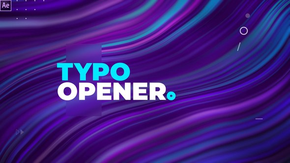 Videohive Dynamic Typography Opener 24701729 Openers template preview