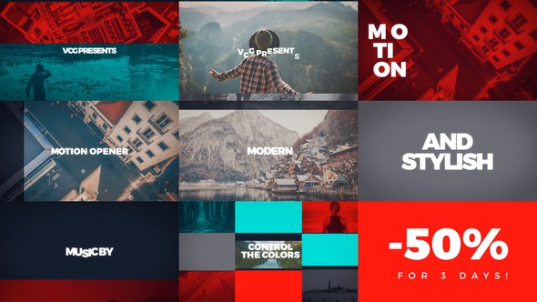 Videohive Motion Opener 21643978 Openers template preview