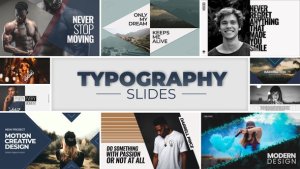 Videohive Typography 49235518 Titles template preview