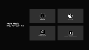 Minimal Logo Pack Premiere Pro template preview