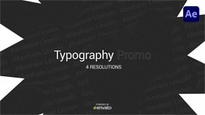 Videohive Typography Promo 30366054 Product Promo template preview