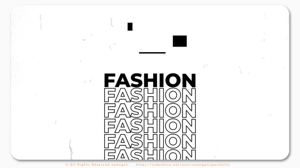 Videohive Fashion Opener 60588361 Openers template preview