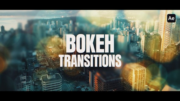 Videohive Bokeh Transitions Elements template preview